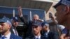Benjamin Netanyahu, former Israeli Prime Minister and the head of Likud party, waves to his supporters during a national election, in Ashkelon, Israel, Nov. 1, 2022. 