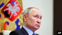 FILE - Russian President Vladimir Putin.
