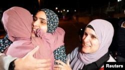 'Yar Falasdinu da Isra'ila ta sako.