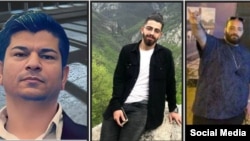 Vədud Əsədi, Salar Tahir Afşar və Səid Camalzadə (Mənbə: Abbas Lisani Telegram kanalı)