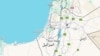 نقشه اردن و اسرائیل
