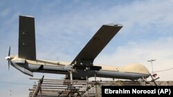 Iranski dron Shahed-129 prikazan na skupu u Teheranu,