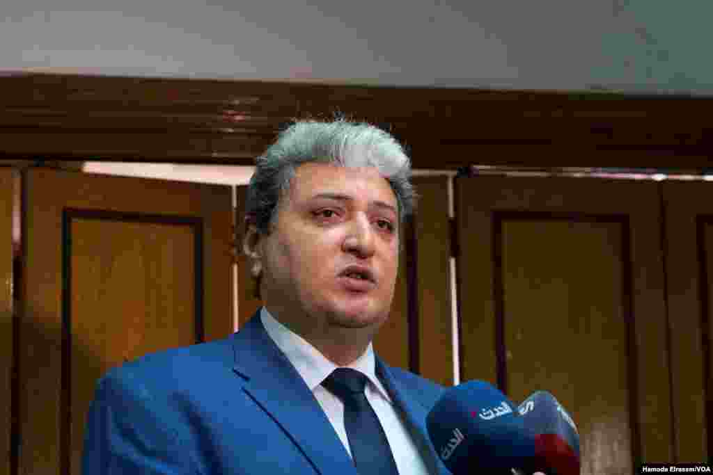 Alaa Shalaby, the Egyptian head of the Arab Organization for Human Rights, says the sole cross-border operator approved by Egypt, Hala Consulting and Tourism, serves 40% of travelers with fast-track coordination. Cairo, Egypt, April 6, 2024.&nbsp;