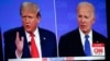 Detalj iz prenosa predsjedničke debate na televiziji CNN. (Foto: REUTERS/Emily Elconin)