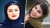 نگین باقری (راست) و الناز محمدی 