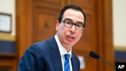 Tadašnji ministar finansija Steven Mnuchin svjedoči na Capitol Hillu u Washingtonu, 2. decembra 2020.