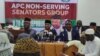 Wasu Sanatocin Jam'iyyar APC Sun Sha Alwashin Hada Kai Domin Tabbatar Da Nasarar Sanata Godswill Akpabio Da Barau Jibrin 
