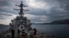 Kapal perusak AS "USS Carney" berhasil menembak beberapa drone dari milisi Houthi Yaman di Laut Merah (foto: dok). 