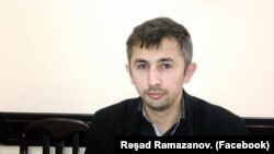 Rəşad Ramazanov. Foto Rəşad Ramazanovun Facebook səhifəsindən alınıb 
