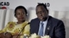 Le président sénégalais Macky Sall à la huitième Conférence internationale de Tokyo sur le développement de l'Afrique (TICAD) à Tunis, Tunisie, le 28 août 2022. 