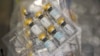 FILE - The monkeypox vaccine is seen inside a cooler during a vaccination clinic at the OASIS Wellness Center, Friday, Aug. 19, 2022, in New York.