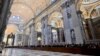 Faithful queue up to pay respect at the body of Pope Emeritus Benedict XVI at St. Peter's Basilica in the Vatican, Jan. 2, 2023. 