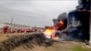 Moscow Accuses Ukraine of Attack on Russian Oil Depot