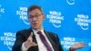 Albert Bourla, CEO Pfizer, berbicara dalam sebuah diskusi pada Forum Ekonomi Dunia di Davos, Swiss hari Rabu (25/5).