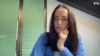 Kyiv Independent chief editor Olga Rudenko is seen in this undated image. (VOA screenshot)
