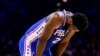 La tuile pour Joël Embiid, blessé face aux Raptors et donc forfait contre Miami.