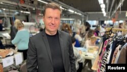 Patrick Desrumaux, CEO of Xandres, poses inside the company's workshop in Destelbergen, Belgium, November 25, 2022.