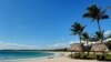 FILE - This photo taken on Nov. 20, 2019 shows a beach at a resort at Natadola Bay in Fiji.