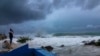 Category 3 Hurricane Ian Makes Landfall Over Western Cuba 
