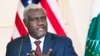 Le président de la Commission de l'Union africaine, le Tchadien Moussa Faki Mahamat.