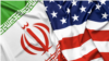 پرچم جمهوری اسلامی ایران و پرچم آمریکا