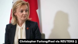 British Foreign Secretary Liz Truss