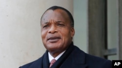 Le président congolais Denis Sassou Nguesso
