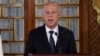 Le président tunisien Kais Saied