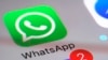 Logo de l'application de messagerie WhatsApp.