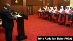 Shugaban kasar Ghana, Nana Akufo-Addo, ya rantsar da alkalan kotun daukaka kara 15