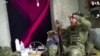 Ukrainian Soldiers Watch Their Country Win in World Cup Qualifier 