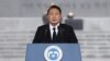 Presiden Korea Selatan Yoon Suk-yeol dalam peringatan Hari Pahlawan di Seoul, 6 Juni 2022. (Chung Sung-Jun/Pool via REUTERS)