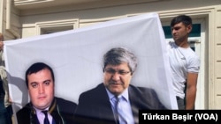  Elçin Sadıqov və Əvəz Zeynallı (foto VOA-Türkan Bəşir)