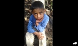 Catarina Gomez provided this photo of her half-brother Felipe Gomez Alonzo, 8, near her home in Yalambojoch, Guatemala, Dec. 12, 2018. The 8-year-old boy died in U.S. custody at a New Mexico hospital on Christmas Eve.