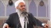 FILE - Iran’s most prominent Sunni cleric, Molavi Abdolhamid of Sistan-Baluchistan province, said in a sermon in Zahedan on Dec. 23, 2022, that the recent government crackdown on street protests was wrong. "Let soldiers stay in their barracks," he said. 