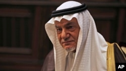ترکی الفیصل در گذشته وزیر استخبارات عربستان سعودی بود