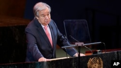 Generalni sekretar UN Antonio Guterres.
