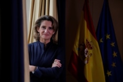 Spain's Energy and Environment Minister Teresa Ribera poses before an interview with Reuters at the ministry headquarters in Madrid, Nov. 25, 2019.