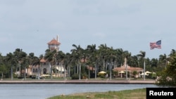 FILE - The Mar-a-Lago estate owned by U.S. President Donald Trump is shown in Palm Beach, Florida, April 5, 2017. The resort is among Trump properties seeking foreign workers for the winter season.