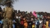 Des populations déplacées dans le village de Farié, au sud du Niger, près du Burkina Faso.