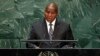 Le président centrafricain Faustin Archange Touadera à New York, le 25 septembre 2019.