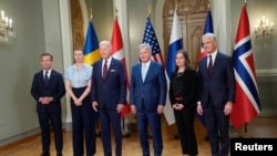პრეზიდენტი ჯო ბაიდენი ნორდიკული ქვეყნების ლიდერებთან ერთად სამიტს ესწრება