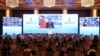 中国领导人习近平在北京主持召开“金砖五国”视频峰会。（2022年6月23日）