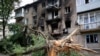 Russia Heavily Shells Eastern Ukraine 