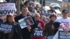 Supporters of health care reform in Iowa, 25 Mar 2010