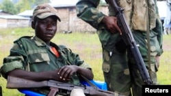 Des combattants du M23