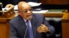 FILE - South African President Jacob Zuma answers questions in parliament in Cape Town, South Africa, March 17, 2016.