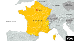 Map of France