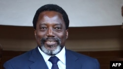 Le président de la RDC Joseph Kabila, à Pretoria, le 25 juin 2017.