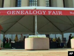 The National Archives holds annual genealogy fairs to help people learn more about searching for their roots.